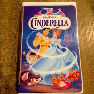 Vintage Walt Disney’s Cinderella Masterpiece VHS